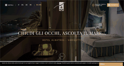 Desktop Screenshot of hotelalbatrosvarigotti.it